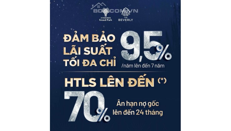 BÁN CĂN HỘ CAO CẤP VINHOMES GRAND PARK